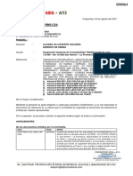 Consorcio - : Carta N°059-2021-GSV/RMS-CSA