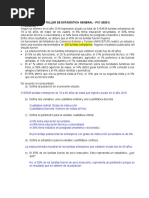 TALLER DE ESTADÍSTICA GENERAL - PC1 - 2021-1 - Resuelto