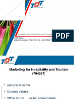 Chapter 02 - Service Characteristics of Hospitality and Tourism Marketing