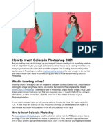 How To Invert Colors in Photoshop 2021