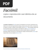 Facsímil - Wikipedia, La Enciclopedia Libre