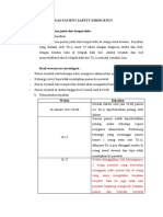 Contoh (1) : Pasien Jatuh Dari Tempat Tidur: Tugas Patient Safety Emergency 1. KTD