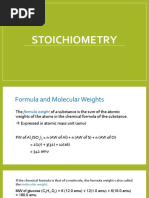 Stoichiometry-Chemical Reactions