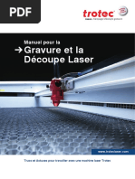 Manuel Pour La Gravure Et La Decoupe Laser