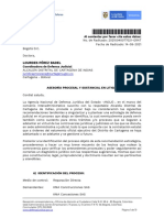 Oficio de La Agencia Nacional de Defensa Jurídica Del Estado Al Distrito de Cartagena