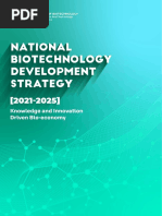 National Biotechnology Development Strategy 2021-25