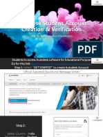 Autodesk Student Account Creation Manual With Activites