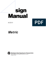 Design Manual Metric Washingtonstate 2001