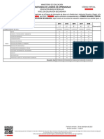 Ejemplo de Constancia de Logros de Aprendizaje