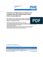 Production and Optimization of Xylanase and α-Amylase from Non-Saccharomyces Yeasts (Pichia membranifaciens)