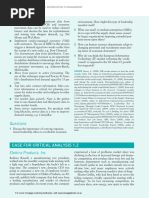 Case For Critical Analysis 1.2: Questions