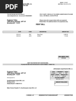 Rent Bill: Southhampton Apartments DEL LL