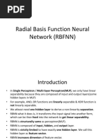 Radial Basis Function Neural Network RBFNN