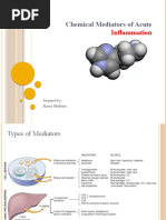 Chemical Mediators of Acute Inflammation - Presentation