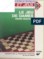 Jeu de Dames: Les Bases