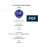 Derecho Penal Espacial Tarea III