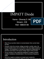 Impatt Diode Seminar........