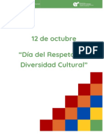 12 de Octubre. Dia de La Diversidad Cultural