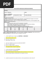 EVALUACIÓN SUMATIVA 2 DE CIENCIAS NATURALES. Con Respuesta