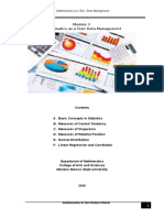 Math 01 Module DATA MANAGEMENT Enhanced