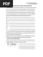 1er Examen Parcial Teorico de Excel 14102021