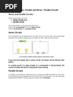 Module 3 (Series, Parallel and Series-Parallel Circuit)