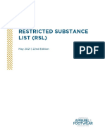 Restricted Substance List (RSL) : May 2021 - 22nd Edition