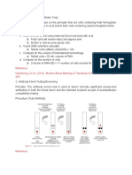 Reference: Harmening, D. M. (2012) - Modern Blood Banking & Transfusion Practices (6th Ed.) - Pp. 434