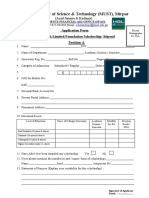 Mirpur University of Science & Technology (MUST), Mirpur: Section A