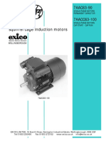 Squirrel Cage Induction Motors: 7AAC63-90 7AACC63-100