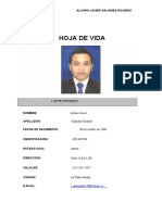 Hoja de Vida Actualizada