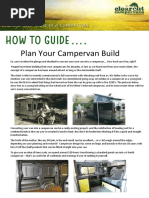 Plan Your Campervan Build: HOW TO Guide