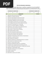 Test de Inteligencia Emocional