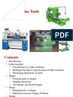 Basic Machine Tools