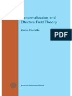 (Mathematical Surveys and Monographs 170) Kevin Costello - Renormalization and Effective Field Theory-American Mathematical Society (2011)