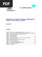 Water Resource Systems Planning and Management Daniel P. Loucks & Eelco Van Beek