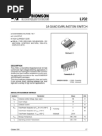 2A Quad Darlington Switch: Description