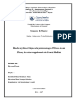 Etude de La Poétique de L%u2019ambivalence Dans Au Commencement Était La Mer de Maissa Bey PDF