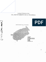 Caracterización Del Departamento de El Progreso