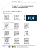 Modelltest Start Deutsch1 A1