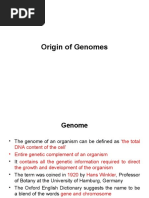 Origin of Genomes - Final