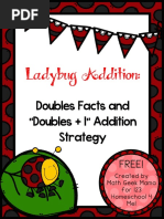 Ladybug Addition Doubles Practice-1