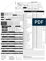 Plantilla Personaje Rol