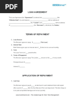 Loan Agreement: "Effective Date"), by and Between - , With An Address of