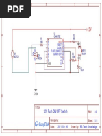 Schematic - The 12V Push On and OFF Switch - 2021!09!16