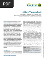 Miliary Tuberculosis: Surendra K. Sharma and Alladi Mohan