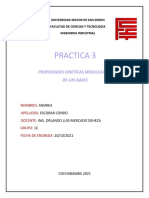 Practica # 3 Propiedades Cineticas Moleculares de Los Gases