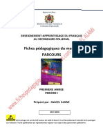 Fiches Séquence 1 Parcours 1asc Période 1 PDF Filigrane