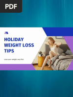 Holiday Weight Loss Tips - How To Lose Weight Fast by Piyush