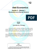 Module 1 - Applied Economics